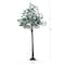 6ft. Pre-Lit Artificial Eucalyptus Tree with Warm White LED Lights